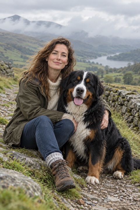 Natural photographic portrait finish